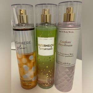 Bath and Bodywork’s fragrances. Brand new